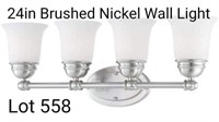 Thomas Lighting Brushed Nickel Wall Light