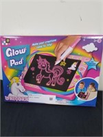 New unicorn glow pad with eight interchanging