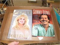 DOLLY & SONNY BONO BOOKS