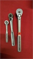 3 CRAFTSMAN SOCKET WRENCHES