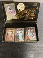 1993 series worn action packed baseball cards
