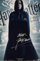 Harry Potter Photo Alan Rickman Autograph