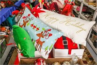 Christmas Pillows & Blankets