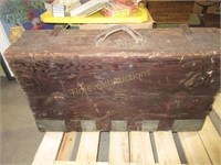 Antique rustic chest