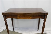 Gorgeous Antique Gate Leg Game Table