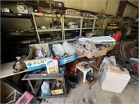 LARGE LOT OF HARDWARE AND MISC.