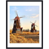 Vittanly 18x24 Picture Frame Black, Display Poster