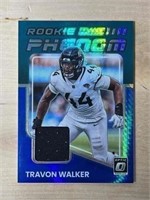 Trevon Walker Rookie Phenom Blue Hyper Patch