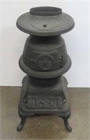 WH Landers Co. Cast Iron Parlor Stove