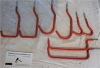 8 redscrew-in hooks/hangers for one money