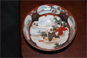 Japanese Kutani bowl possibly late 19th century