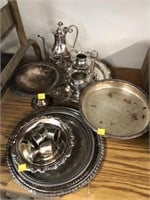Lot of Silver Dishes