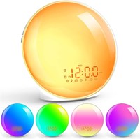 $34  Sunrise Alarm Clock Wake Up Light for Kids