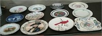 Box-13 Decorative Collectible Plates, Various