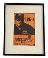 ICE T & HIS RHYME SYNDICATE Canadian Poster, 1992