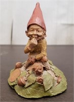 Tom Clark Gnome Figurine w/ Canadian Penny