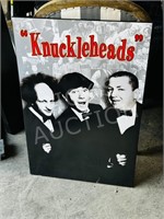 "Knuckleheads" Three Stooges poster
