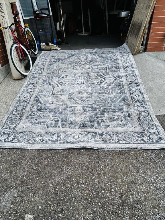 Large area rug - approx 10 ft  x 7 ft