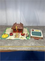 Vintage Playskool McDonalds play set and Fosher