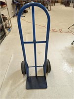 Blue Metal Hand Cart