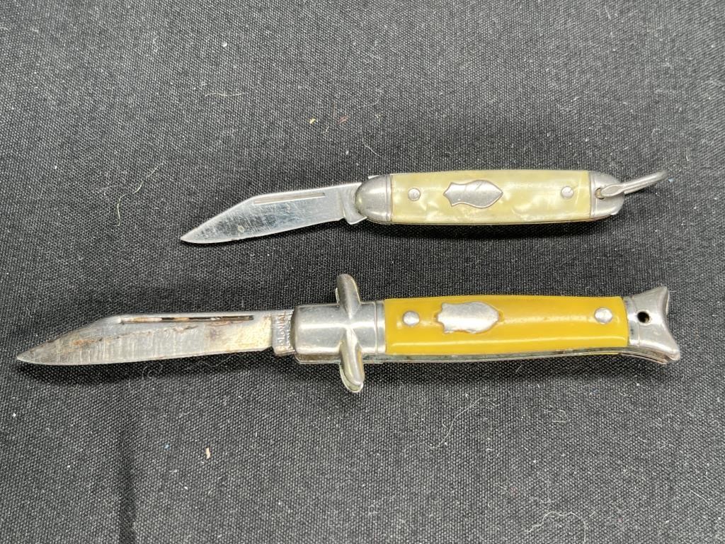 2 Vintage Colonial Mini Pen Knives