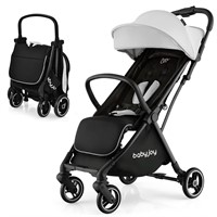 $130  BABY JOY Lightweight Baby Stroller  Grey