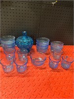 Glass set 17 pcs