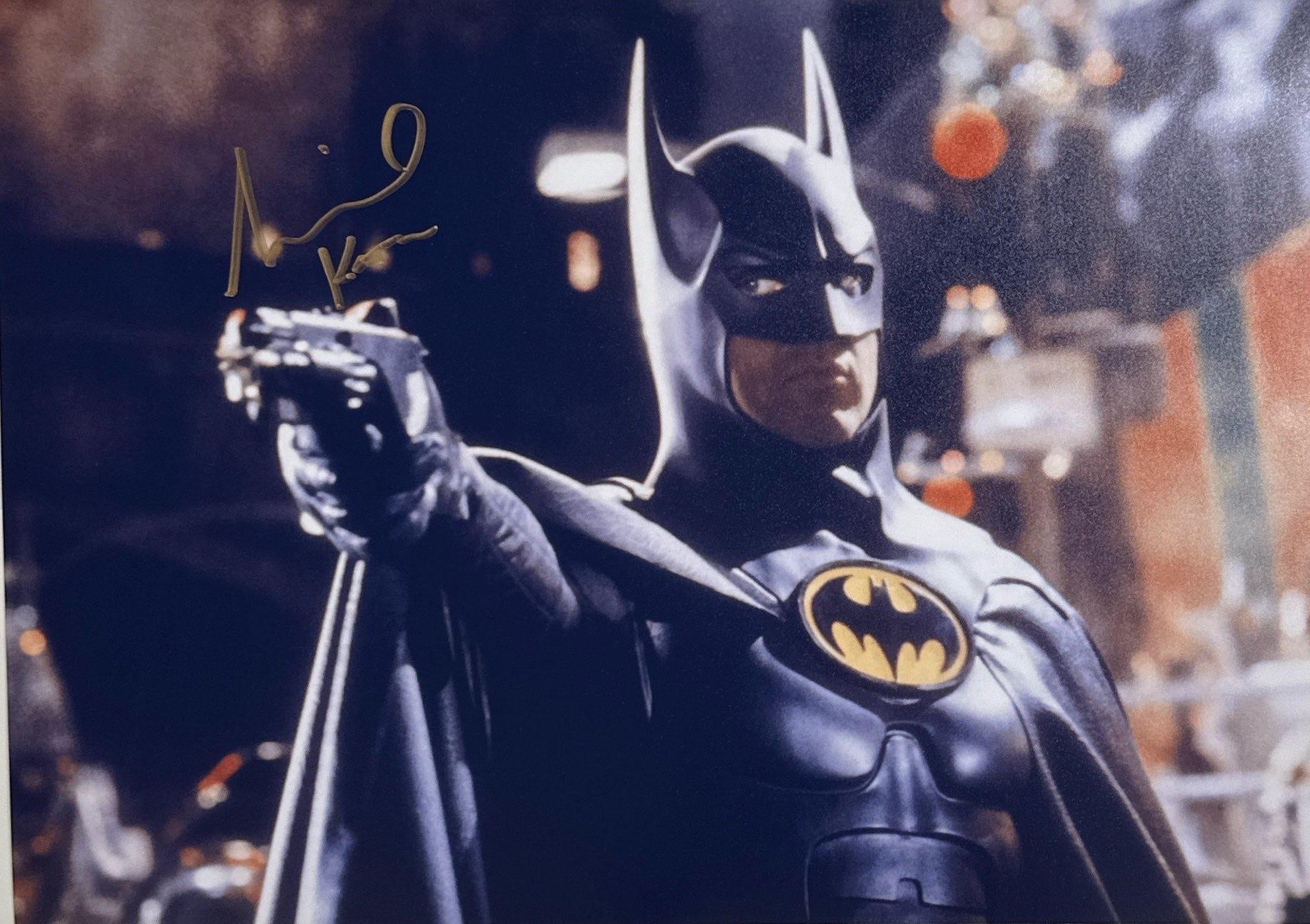 Autograph COA Batman Photo