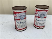 2 BUDWEISER CANS