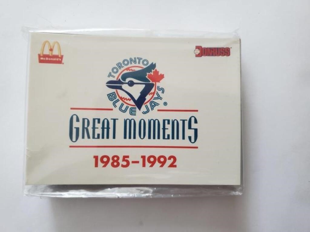 1993 Mcdonalds T. blue jays great moments complete