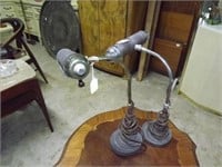 Pair Mid-Century Desk Lamps