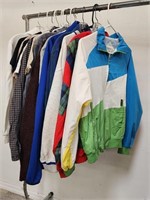 15pc mens clothes, some vintage, Members Only