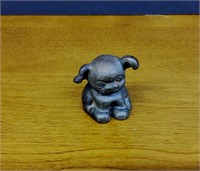 Hubley Hines Cast Iron Puppy Dog Paperweight
