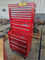 CRAFTSMAN ROLLING TOOL CHEST...TOP, MID, AND