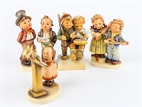 4 Vintage German Hummel Figurines Goebel