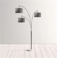 Felice 74'' Tree Floor Lamp - Brushed Steel