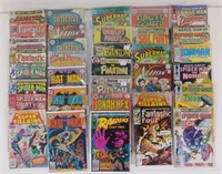 34pc Bronze Age Comics w/ Super Friends #1
