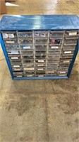 Bolt bin very full of misc. nuts bolts screws and