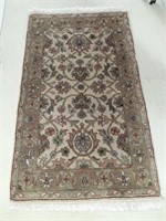 PERSIAN HAND KNOTTED 100% WOOL PILE 50X29 AREA RUG