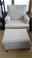 chair and ottoman