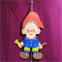 Vintage Wooden Dancing Marionette Decoration