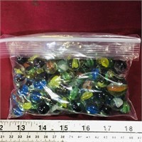 Bag Lot Of Vintage Marbles