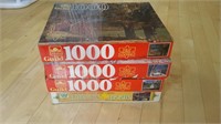 4 - 1000 piece puzzles