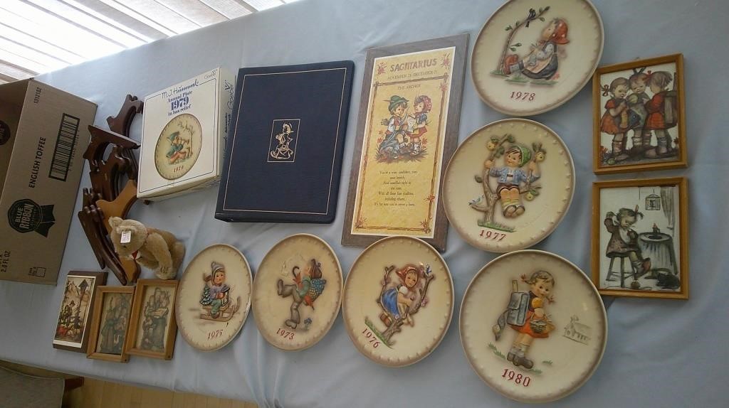 Hummel Bas Relief plates