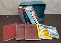 Lot of Cookbooks, Vintage Bookkeeping Books & More