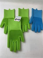 Silicone Scrub Gloves