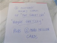 7 Wayne Gretzky + 2 Messier Cards See Pics