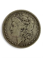 1879 Morgan Silver Dollar - No Mint