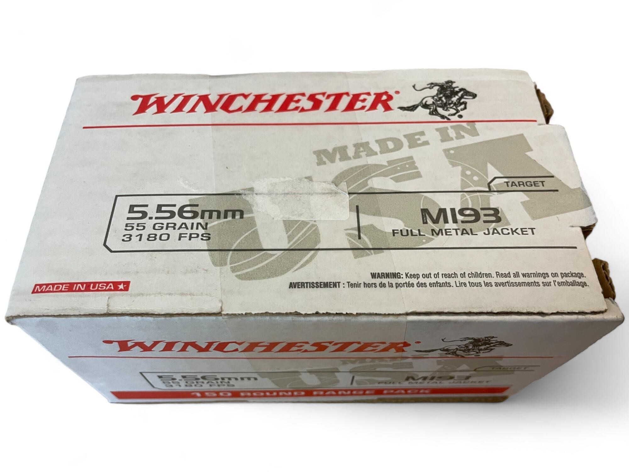 Winchester 150 Round Range Pack of 5.56mm