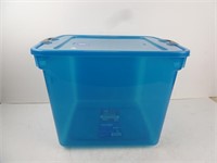 31qt Homz Lidded Storage Tote